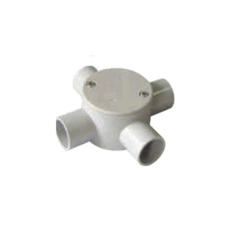 25mm 4way Junction Box Shallow
