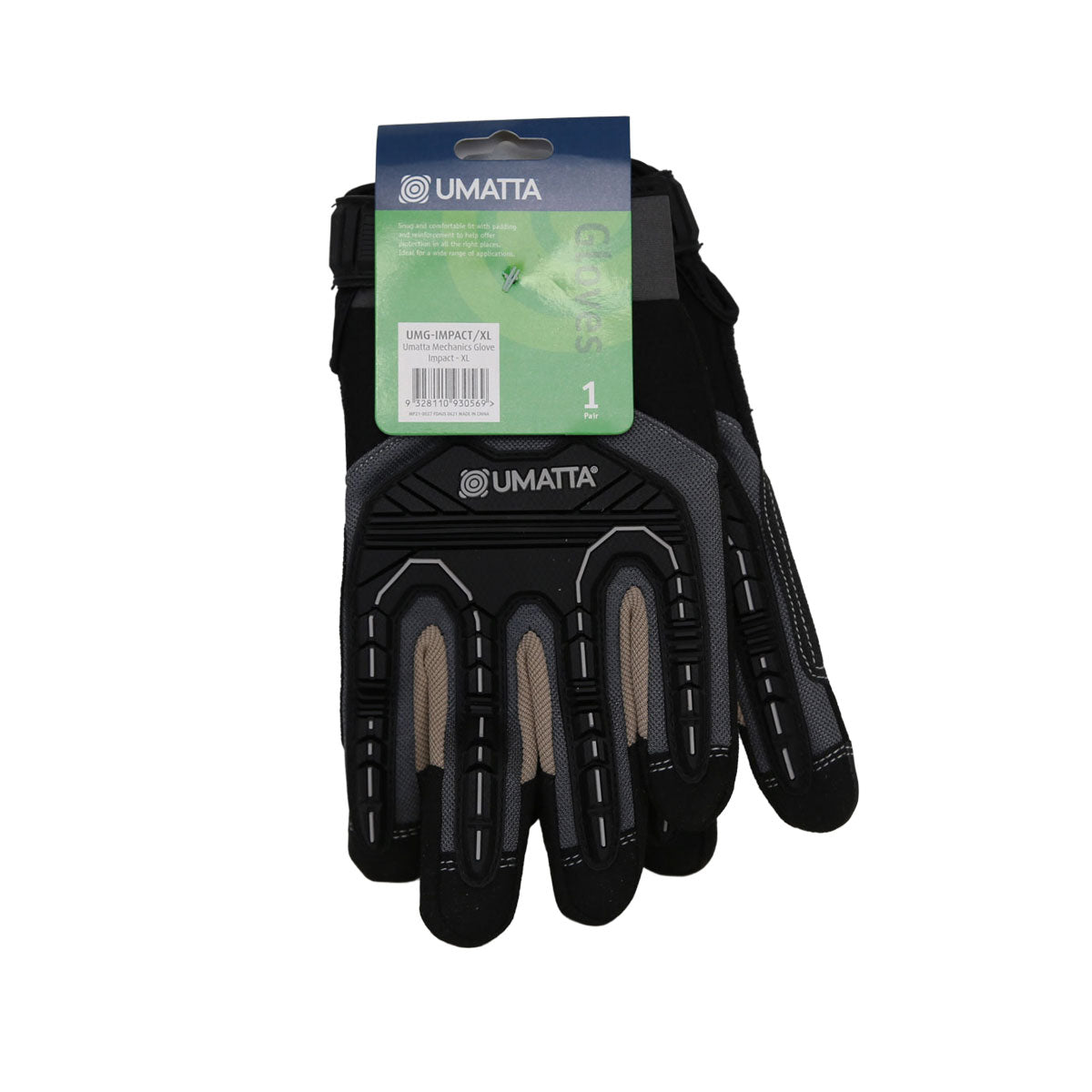 Mechanic Impact Gloves - 2X Large