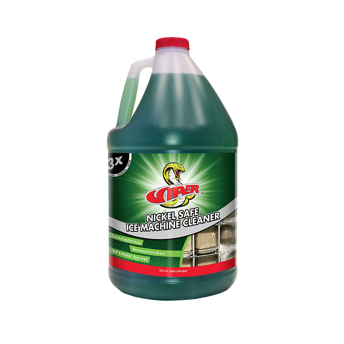 Viper Nickel Safe Ice Machine Cleaner, 3.8 Litre