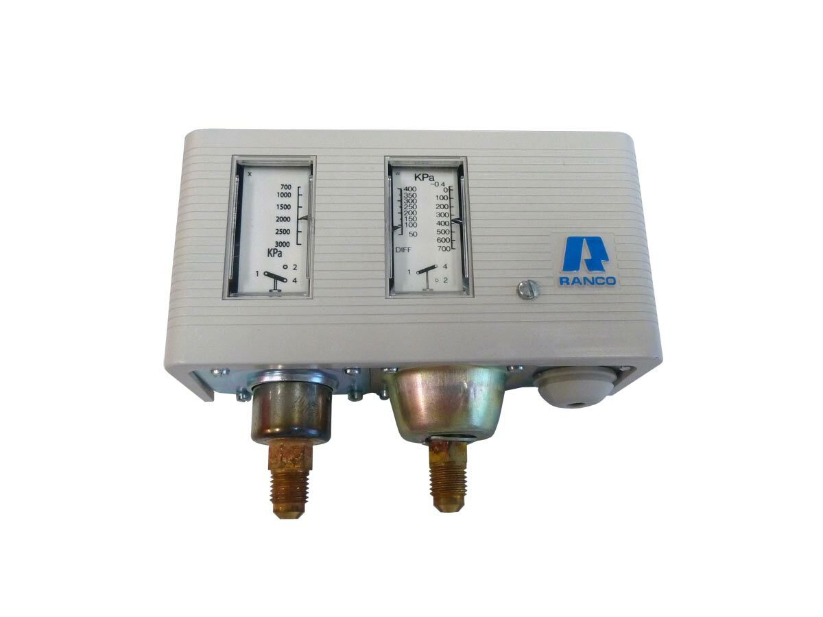 Ranco Dual Pressure Control Manual Reset Hi flare