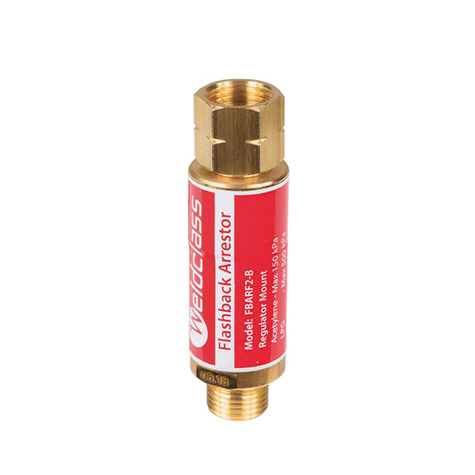 High Flow Regulator End Flashback Arrestor Fuel Gas