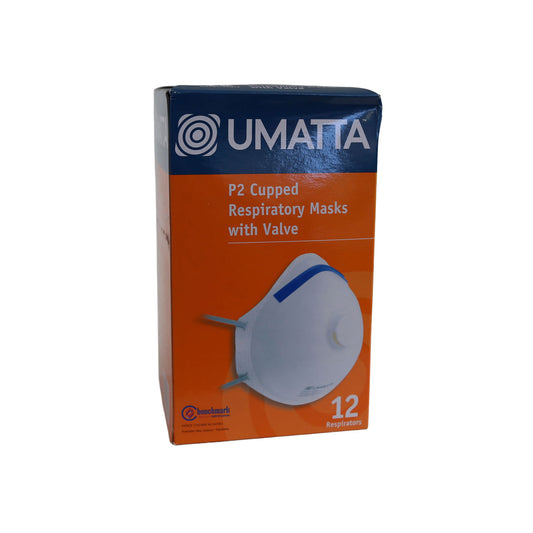 UMATTA Cupped Disposable P2 Respirator With Valve