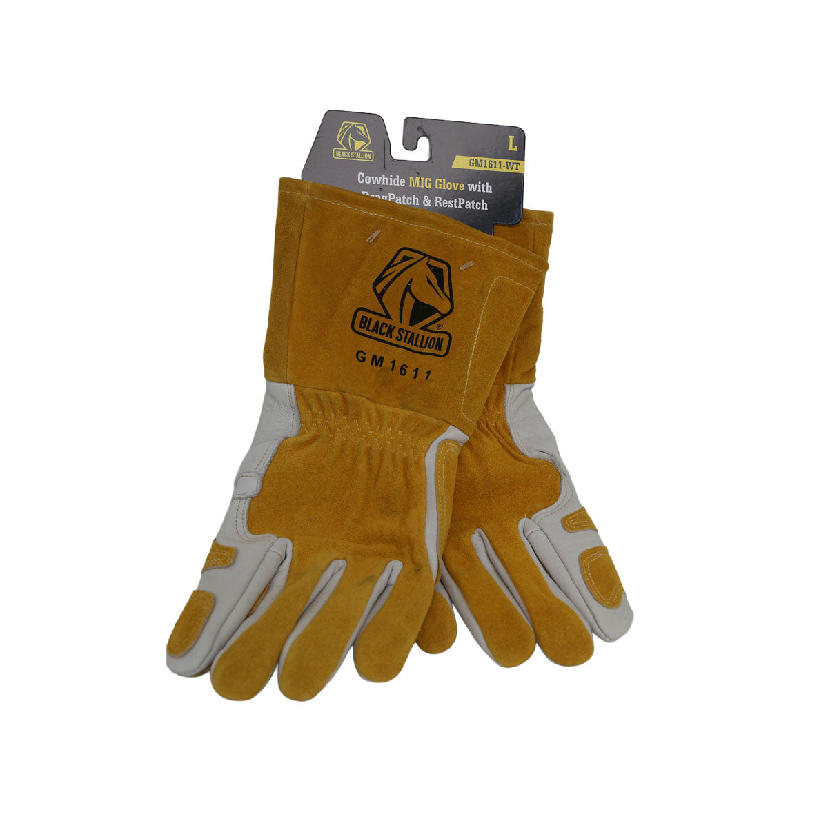 Reinforced Cowhide MIG Welding Gloves - Large