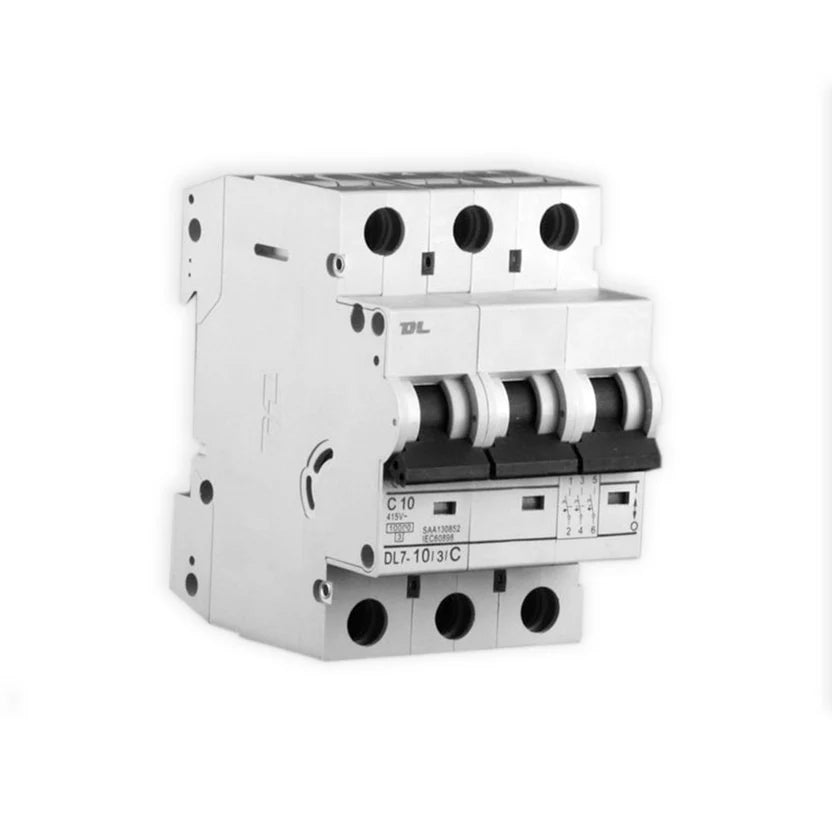 3 Phase 6kA Mini Circuit Braker MCB 25A