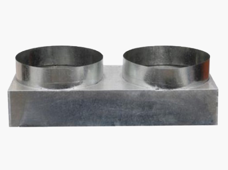 Return Air Cushion Box Spigot 2x350mm 10mm Insulation suits LG Premium Ducted 850*450mm