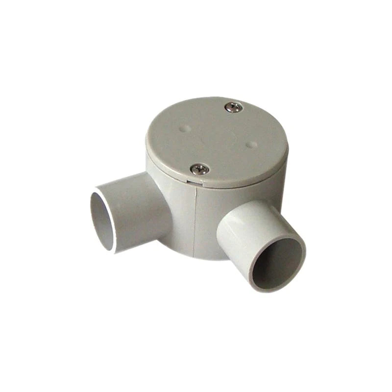 20mm Right Angle Junction Box Shallow