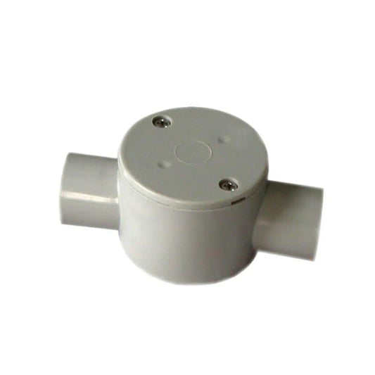20mm 2way Junction Box Shallow