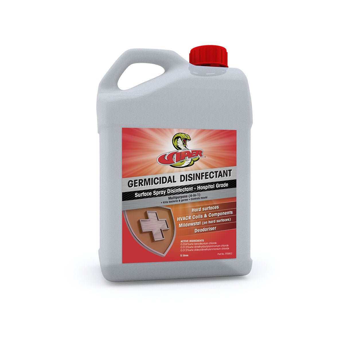 Viper Germicidal Disinfectant (Hospital Grade), 5 Litre