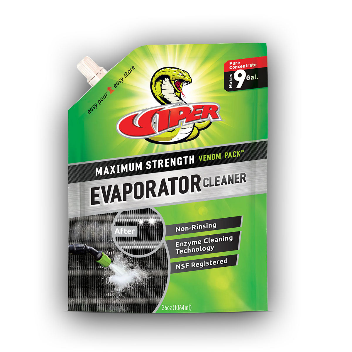 Viper Venom Pack Evaporator Cleaner, 1064 mL