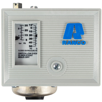 Ranco Low Pressure Control Manual Reset 1/4" Flare