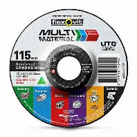 Flexovit Multi-Purpose 125 x 1.0mm  Cut Off Disc - Multimaterial