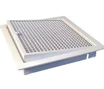 Egg Crate Grill Hinged Polyester Filter 900*400mm